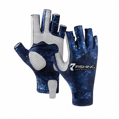 Guantes de pesca sin dedos UPF 50+