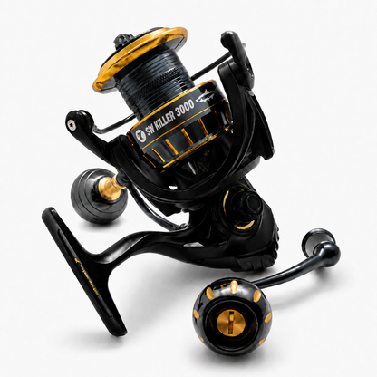SW Killer Spinning carrete para agua salada