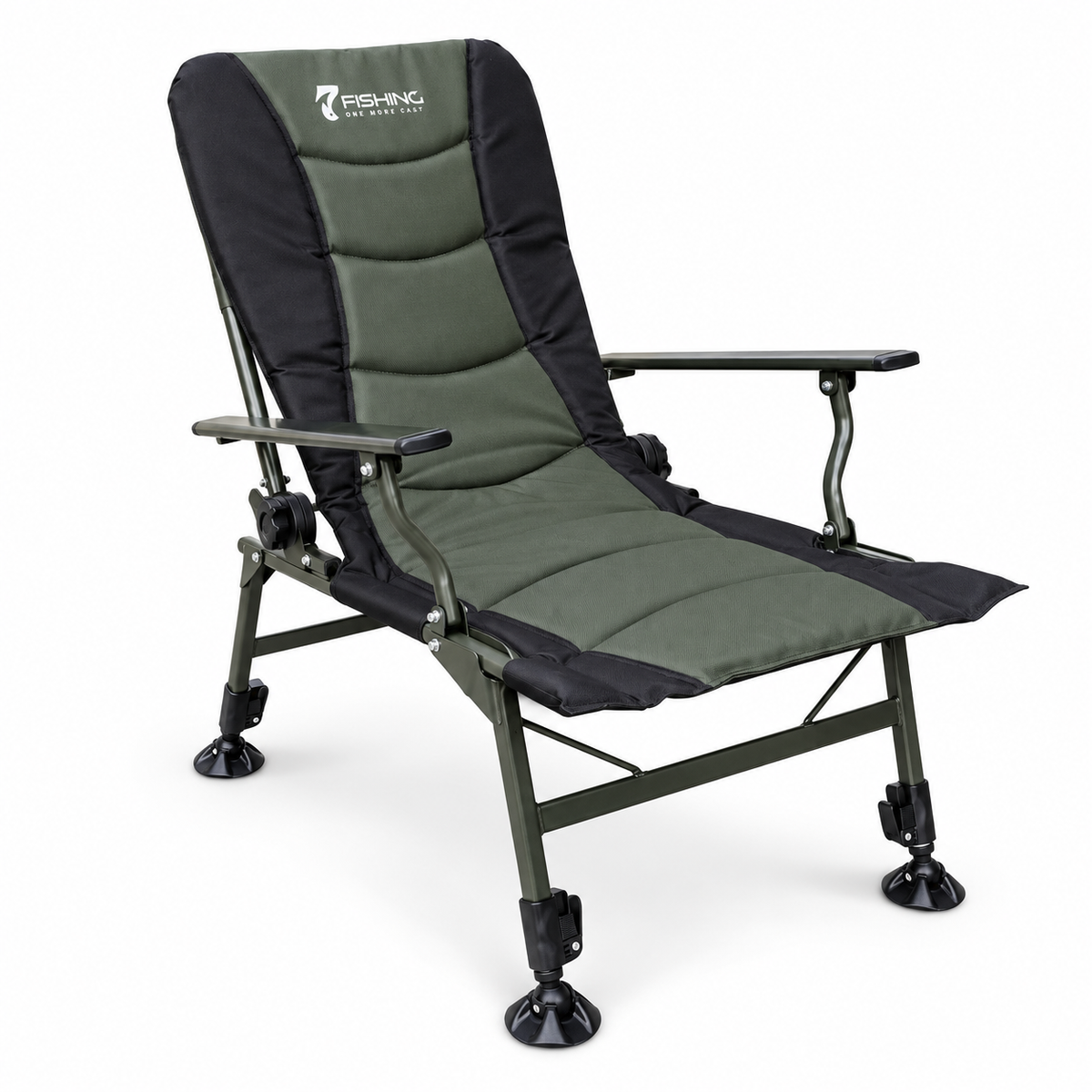 Silla de playa reclinable 7Fishing 180° con patas ajustables